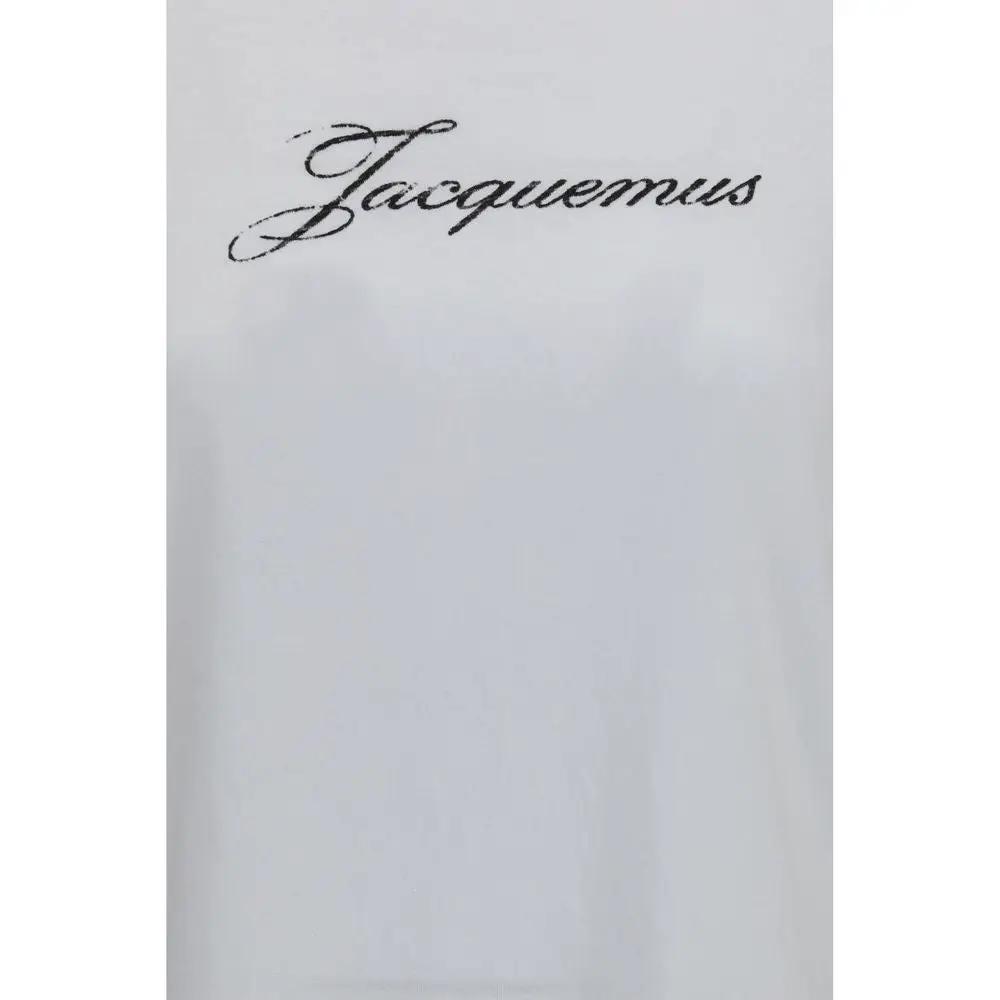Jacquemus White Cotton T-Shirt