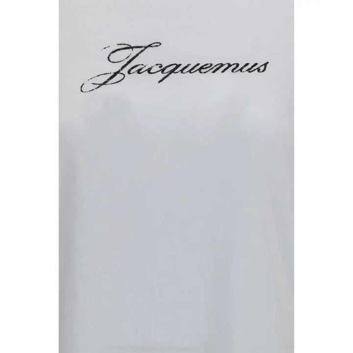Jacquemus White Cotton T-Shirt