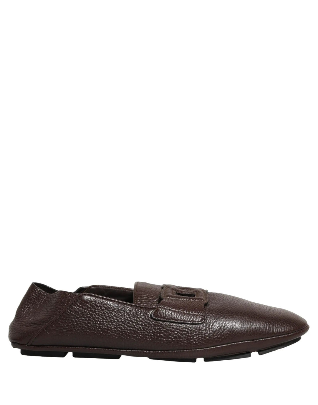 Dolce &amp; Gabbana Sample Sale | Dolce &amp; Gabbana Brown Deerskin Leather Driver Loafers Shoes - | Designer outlet