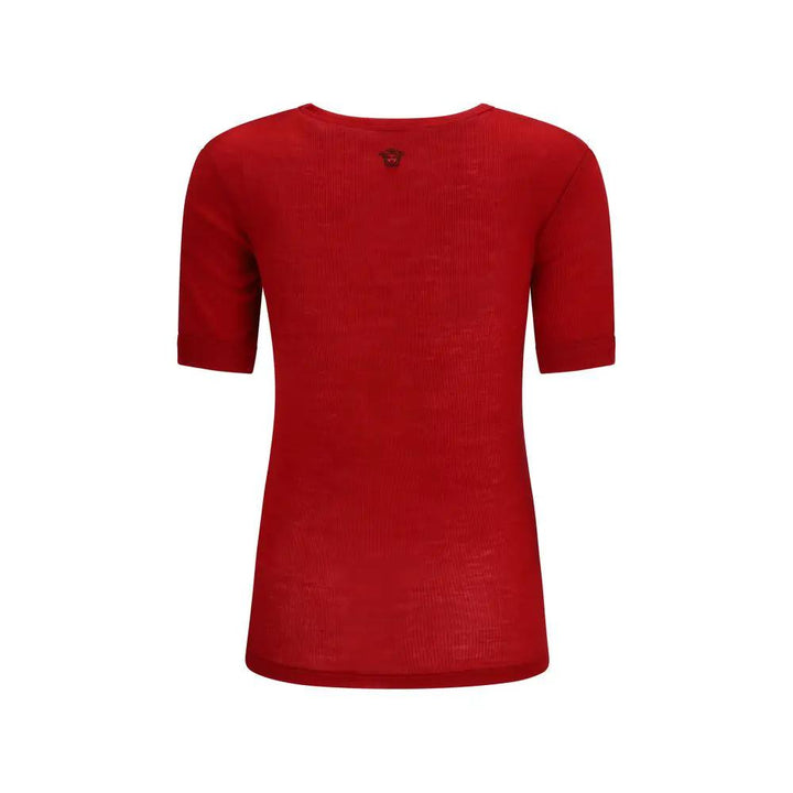 Versace Multicolor Wool Oves Aries T-Shirt