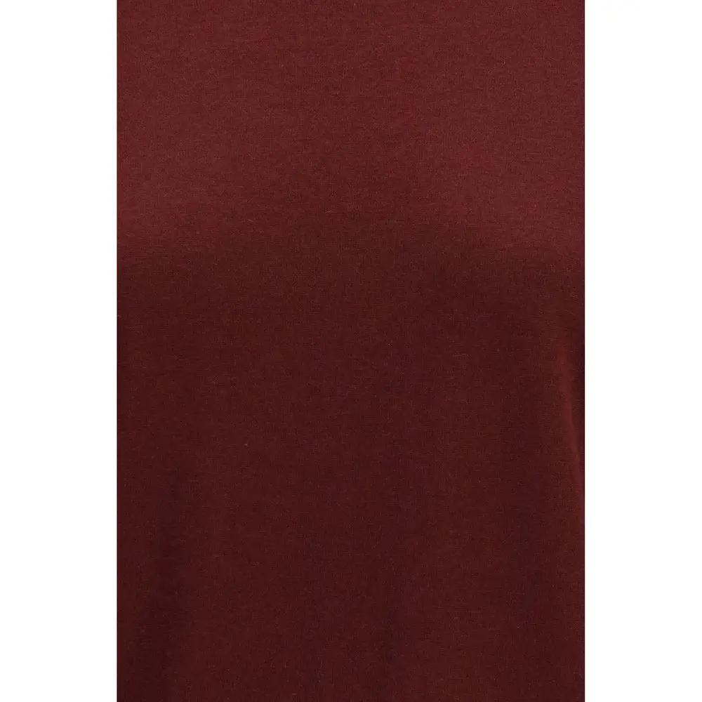 Max Mara Bordeaux Wool Oves Aries T-Shirt
