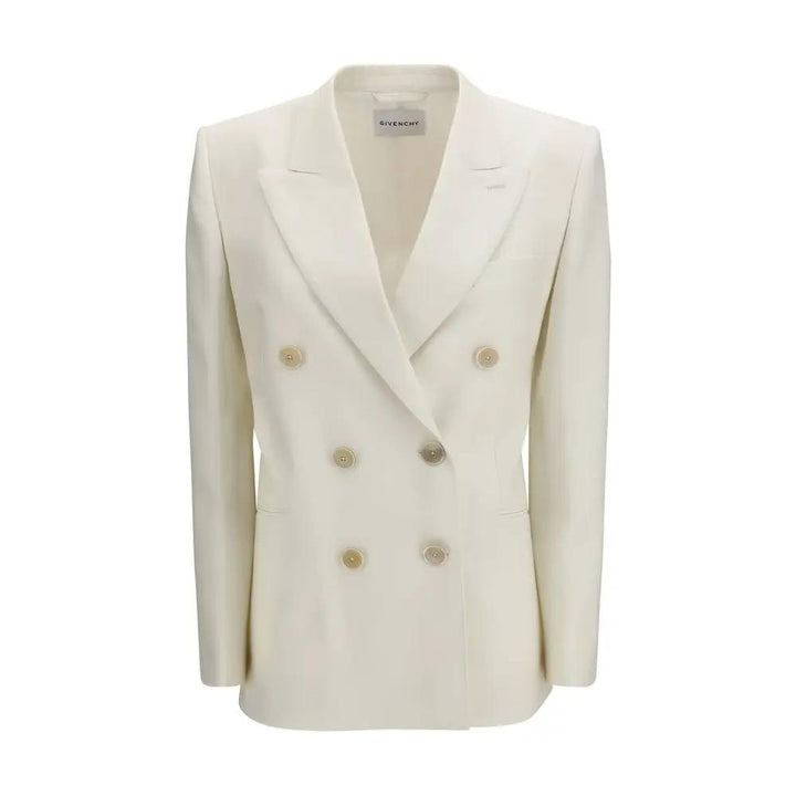 Givenchy White Wool Oves Aries Jacket
