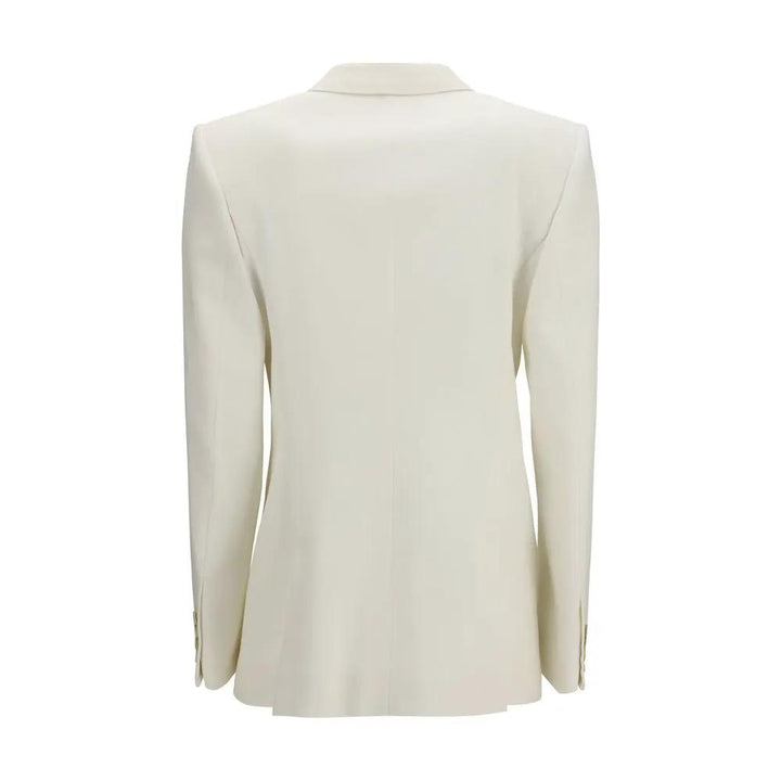 Givenchy White Wool Oves Aries Jacket