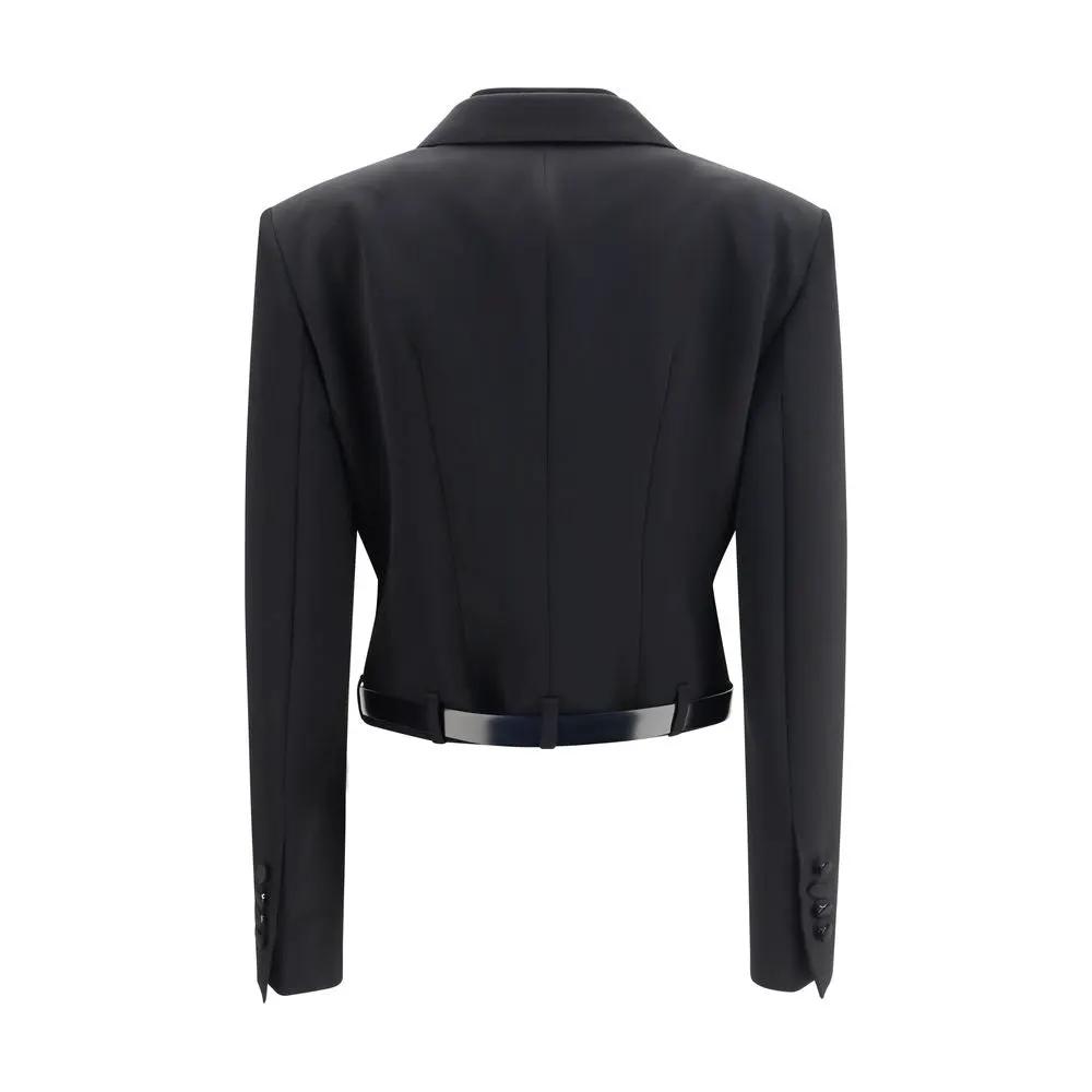 Dolce &amp; Gabbana Black Wool Oves Aries Jacket