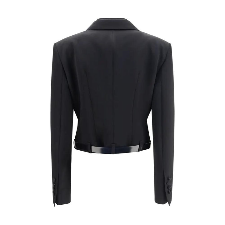 Dolce &amp; Gabbana Black Wool Oves Aries Jacket