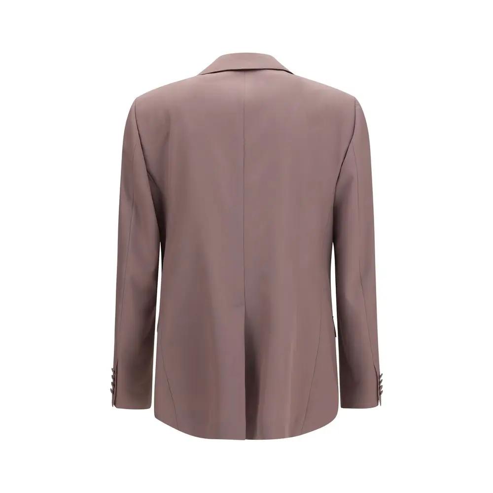 Dolce &amp; Gabbana Brown Wool Oves Aries Jacket