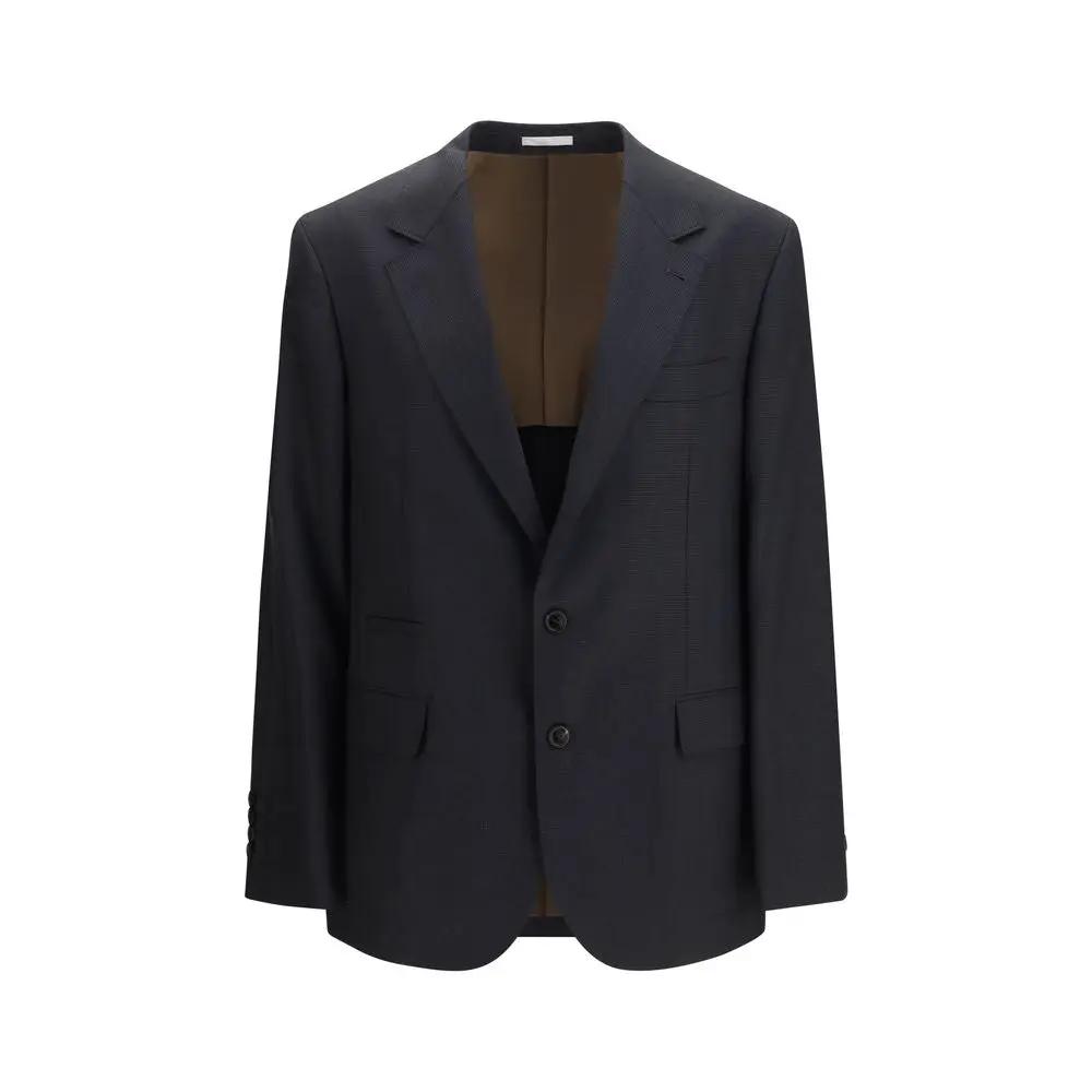 Brunello Cucinelli Black Wool Oves Aries Jacket