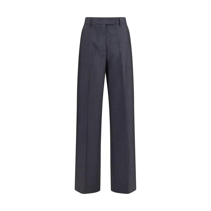 Miu Miu Gray Wool Oves Aries Dress Pants