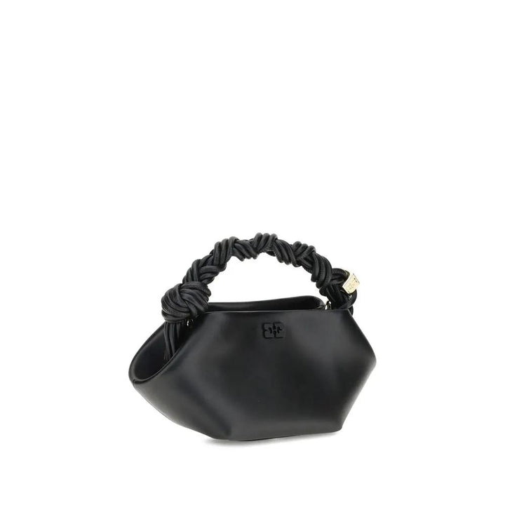 Ganni Black Leather Shoulder Bag