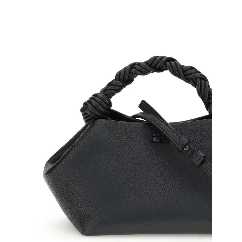 Ganni Black Recycled Polyester Handbag