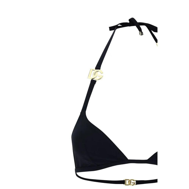 Dolce &amp; Gabbana Black Nylon Bikini