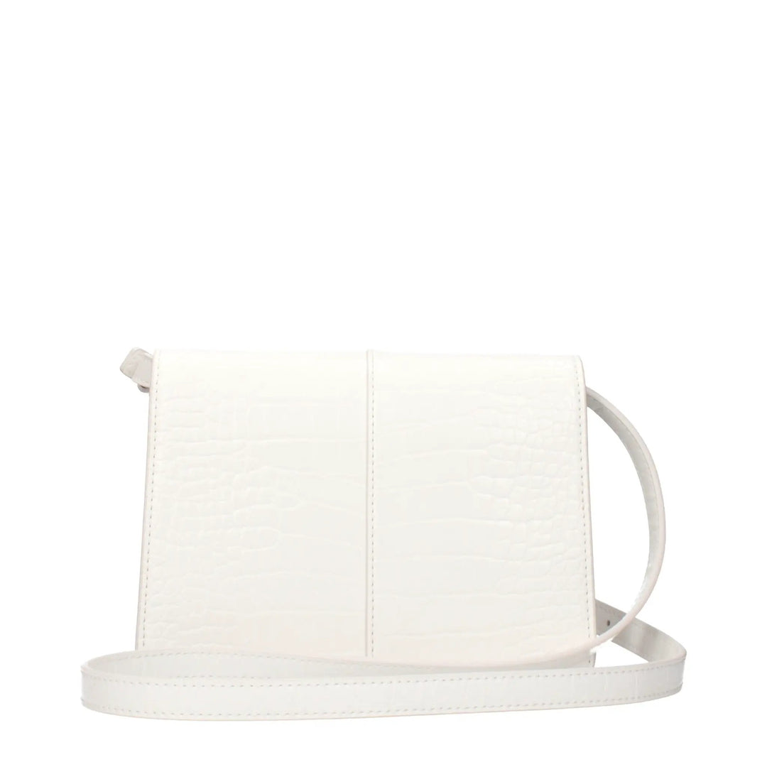 Karl Lagerfeld White Polyethylene Crossbody Bag
