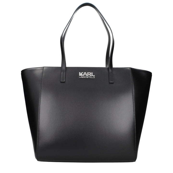 Karl Lagerfeld Black Polyethylene Shoulder Bag