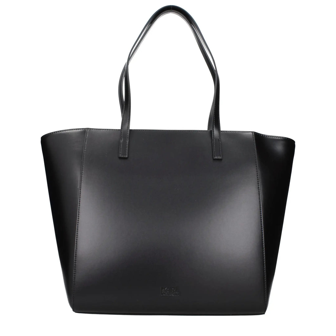 Karl Lagerfeld Black Polyethylene Shoulder Bag