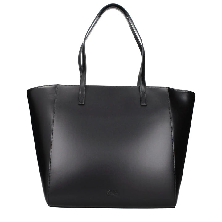 Karl Lagerfeld Black Polyethylene Shoulder Bag
