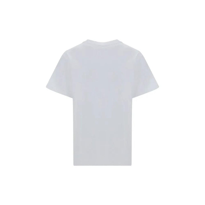 Ganni White Cotton T-Shirt