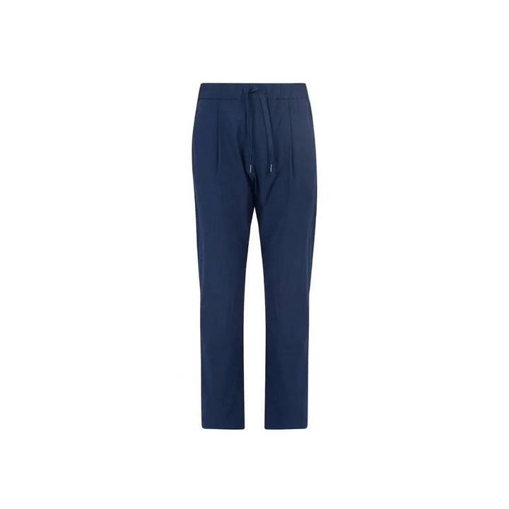 Herno Blue Elastane Casual Pants