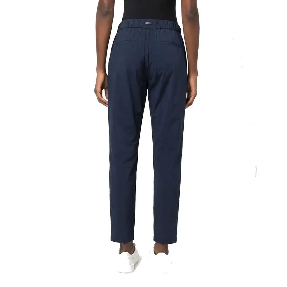 Herno Blue Elastane Casual Pants
