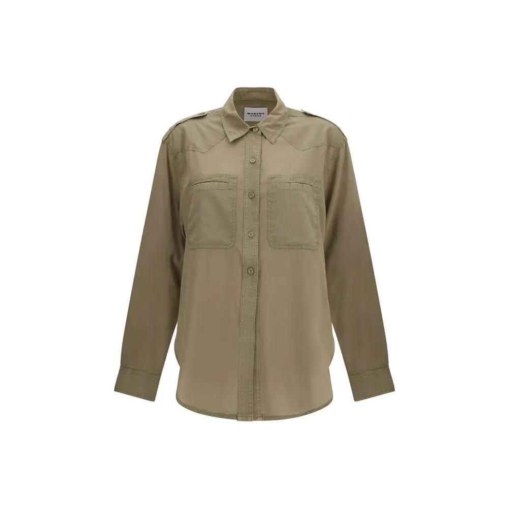 Marant Etoile Bicolor Cotton Shirt