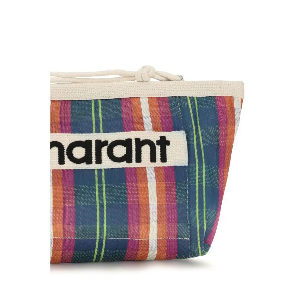 Isabel Marant Multicolor Nylon Clutch Bag