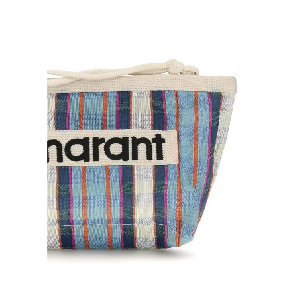 Isabel Marant Multicolor Nylon Clutch Bag