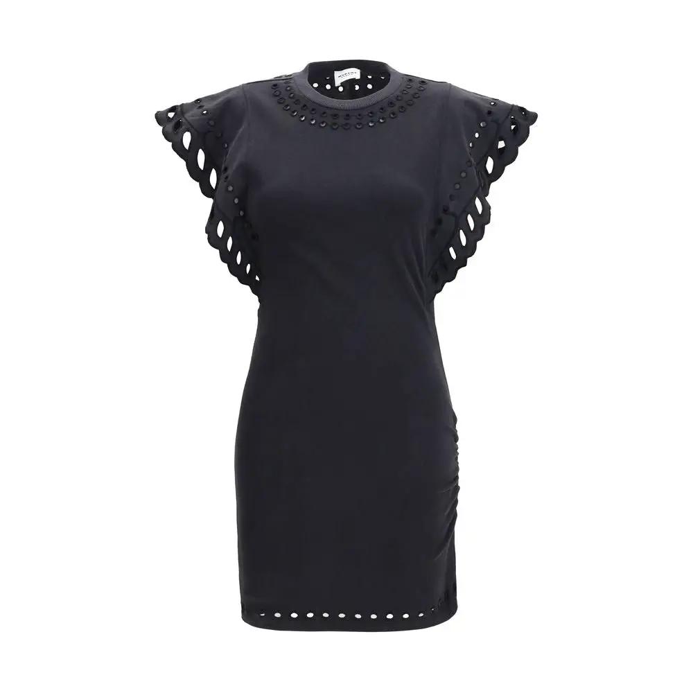 Marant Etoile Black Cotton Casual Dress