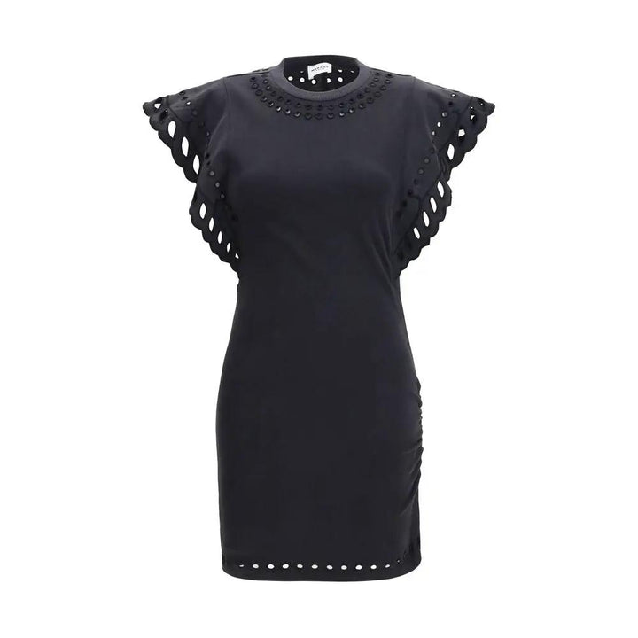 Marant Etoile Black Cotton Casual Dress