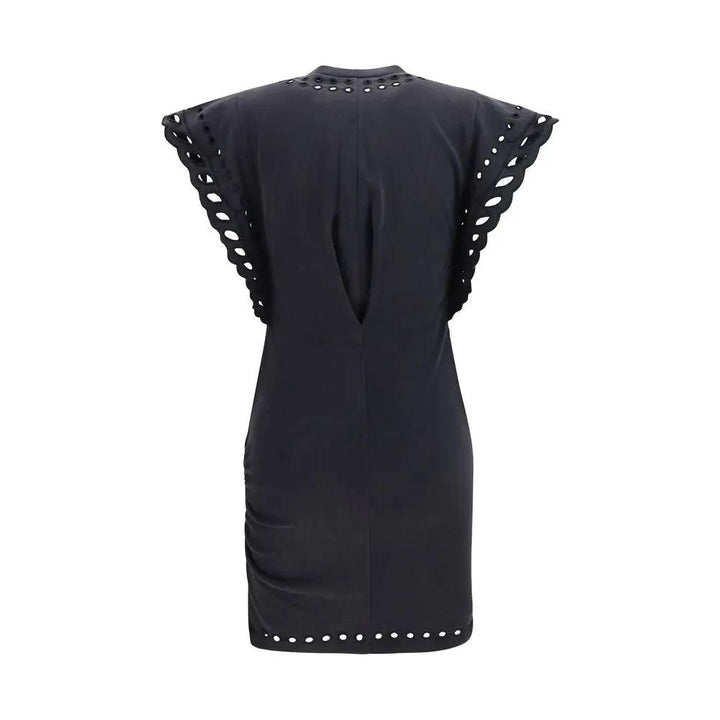 Marant Etoile Black Cotton Casual Dress