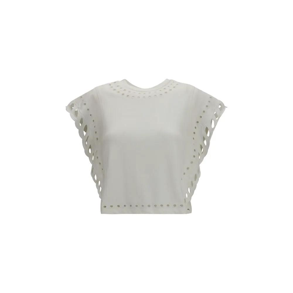 Marant Etoile White Cotton T-Shirt