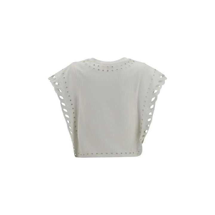 Marant Etoile White Cotton T-Shirt