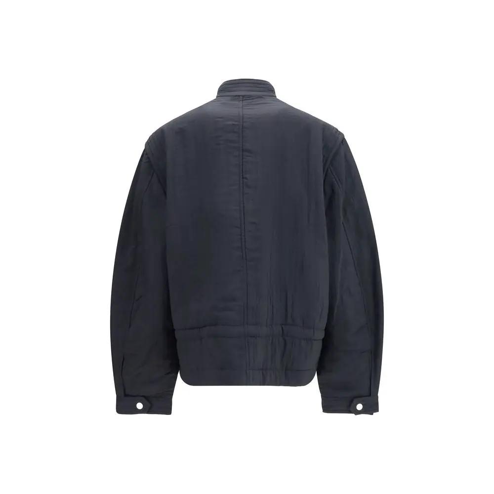 Marant Etoile Black Modal Full-Length Jacket