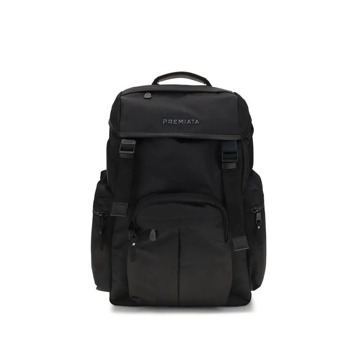 Premiata Black Nylon Backpack