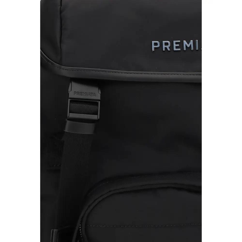 Premiata Black Nylon Backpack