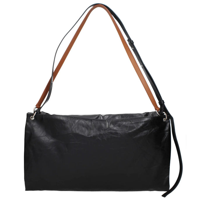 Jil Sander Black Leather Crossbody Bag