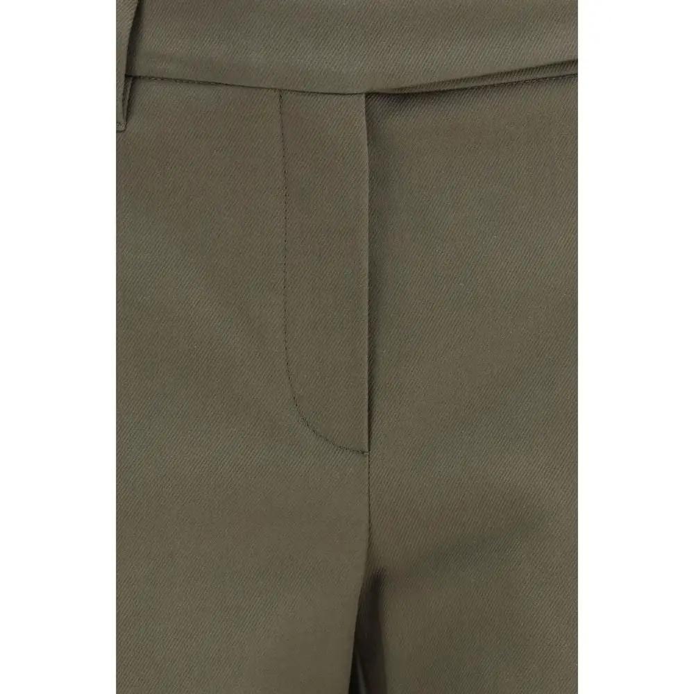Brunello Cucinelli Bicolor Cotton Dress Pants