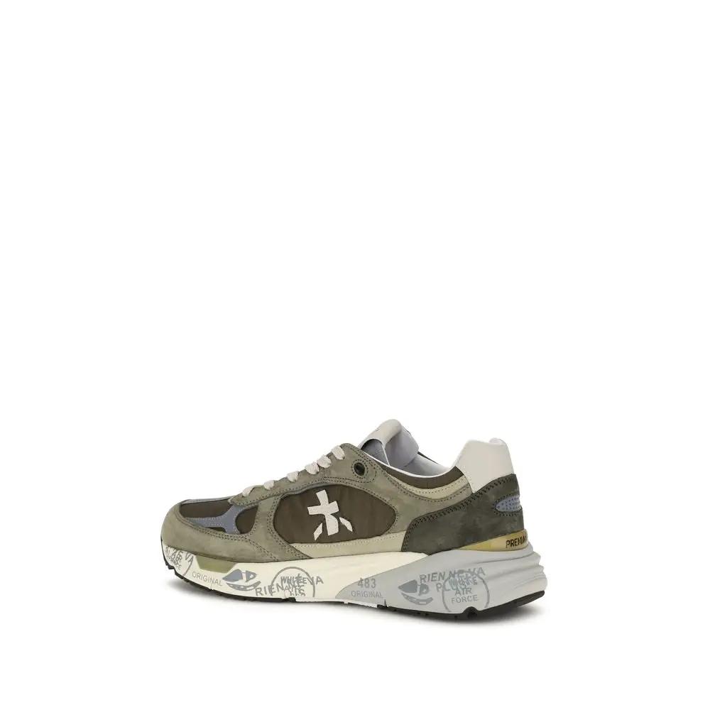 Premiata Bicolor Polyamide Chunky Sneakers