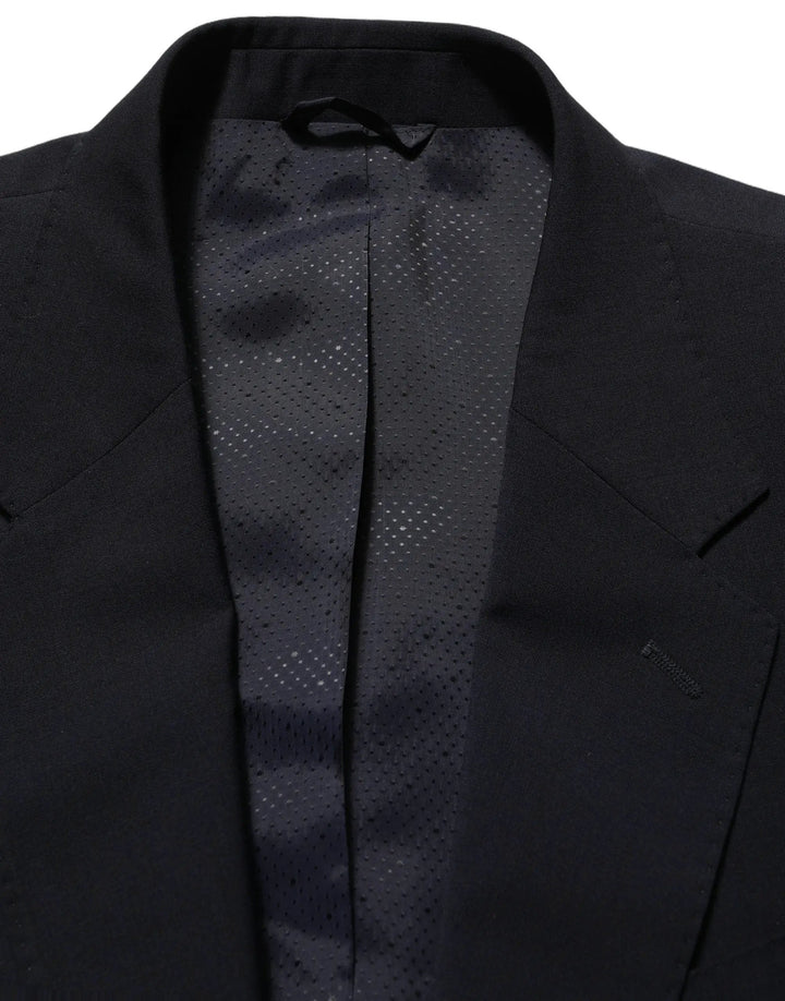 Dolce &amp; Gabbana Sample Sale | Dolce &amp; Gabbana Black Wool Single Breasted Men Blazer Jacket - | Designer outlet