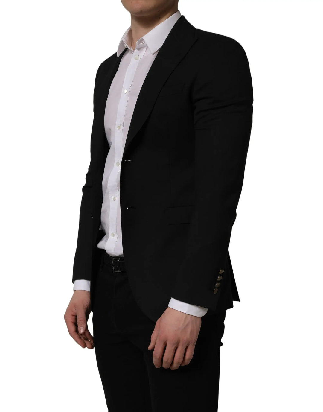 Dolce &amp; Gabbana Sample Sale | Dolce &amp; Gabbana Black Polyester Single Breasted Blazer Jacket - | Designer outlet