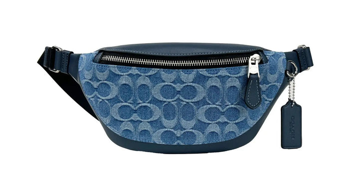 COACH Sample Sale | COACH Coach Warren Mini Signature Denim Fanny Belt Bag - | Designer outlet