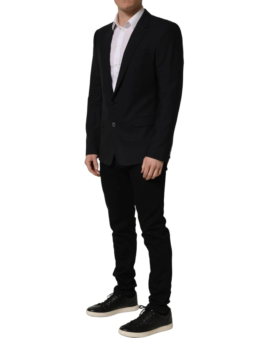 Dolce &amp; Gabbana Sample Sale | Dolce &amp; Gabbana Black Wool Single Breasted Blazer Jacket - | Designer outlet