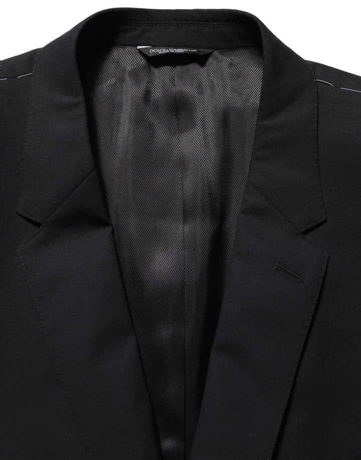 Dolce &amp; Gabbana Sample Sale | Dolce &amp; Gabbana Black Wool Single Breasted Blazer Jacket - | Designer outlet