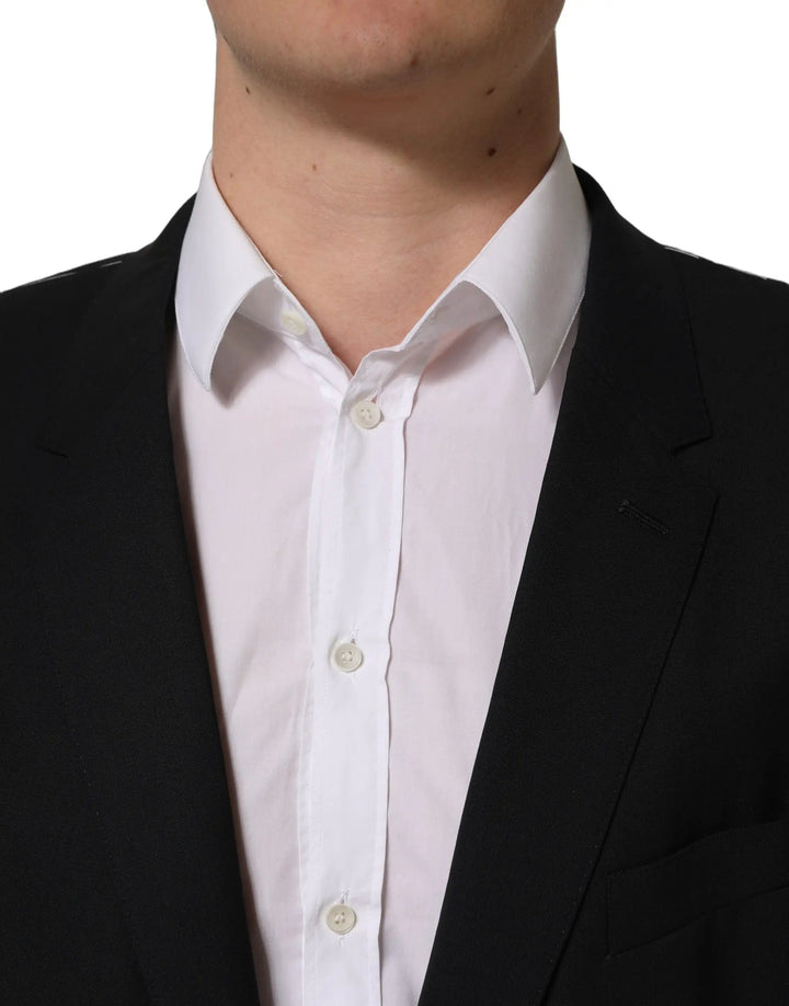 Dolce &amp; Gabbana Sample Sale | Dolce &amp; Gabbana Black Wool Single Breasted Blazer Jacket - | Designer outlet