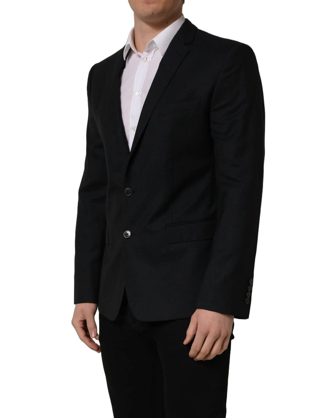 Dolce &amp; Gabbana Sample Sale | Dolce &amp; Gabbana Black Wool Single Breasted Blazer Jacket - | Designer outlet