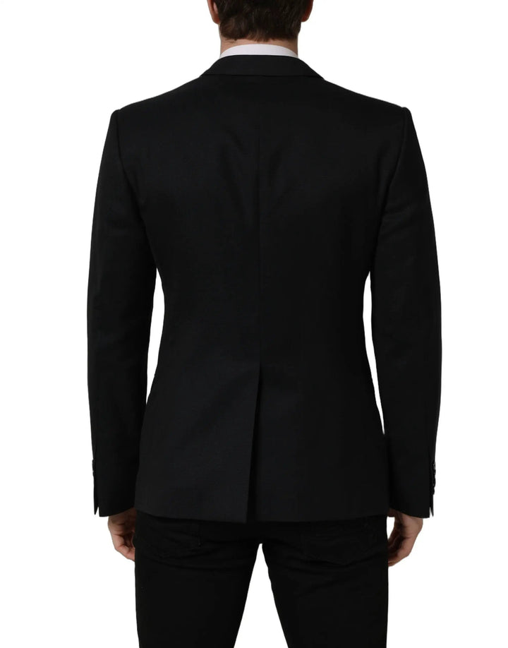 Dolce &amp; Gabbana Sample Sale | Dolce &amp; Gabbana Black Wool Single Breasted Blazer Jacket - | Designer outlet