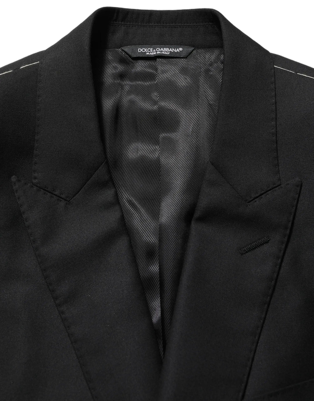Dolce &amp; Gabbana Sample Sale | Dolce &amp; Gabbana Black Wool Single Breasted Blazer Jacket - | Designer outlet