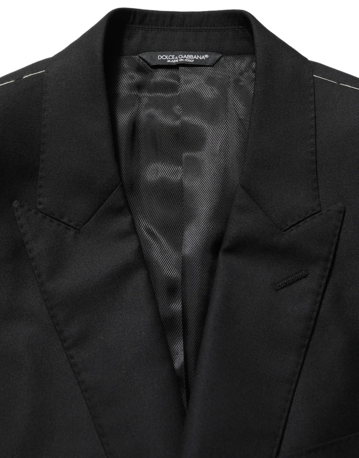 Dolce &amp; Gabbana Sample Sale | Dolce &amp; Gabbana Black Wool Single Breasted Blazer Jacket - | Designer outlet