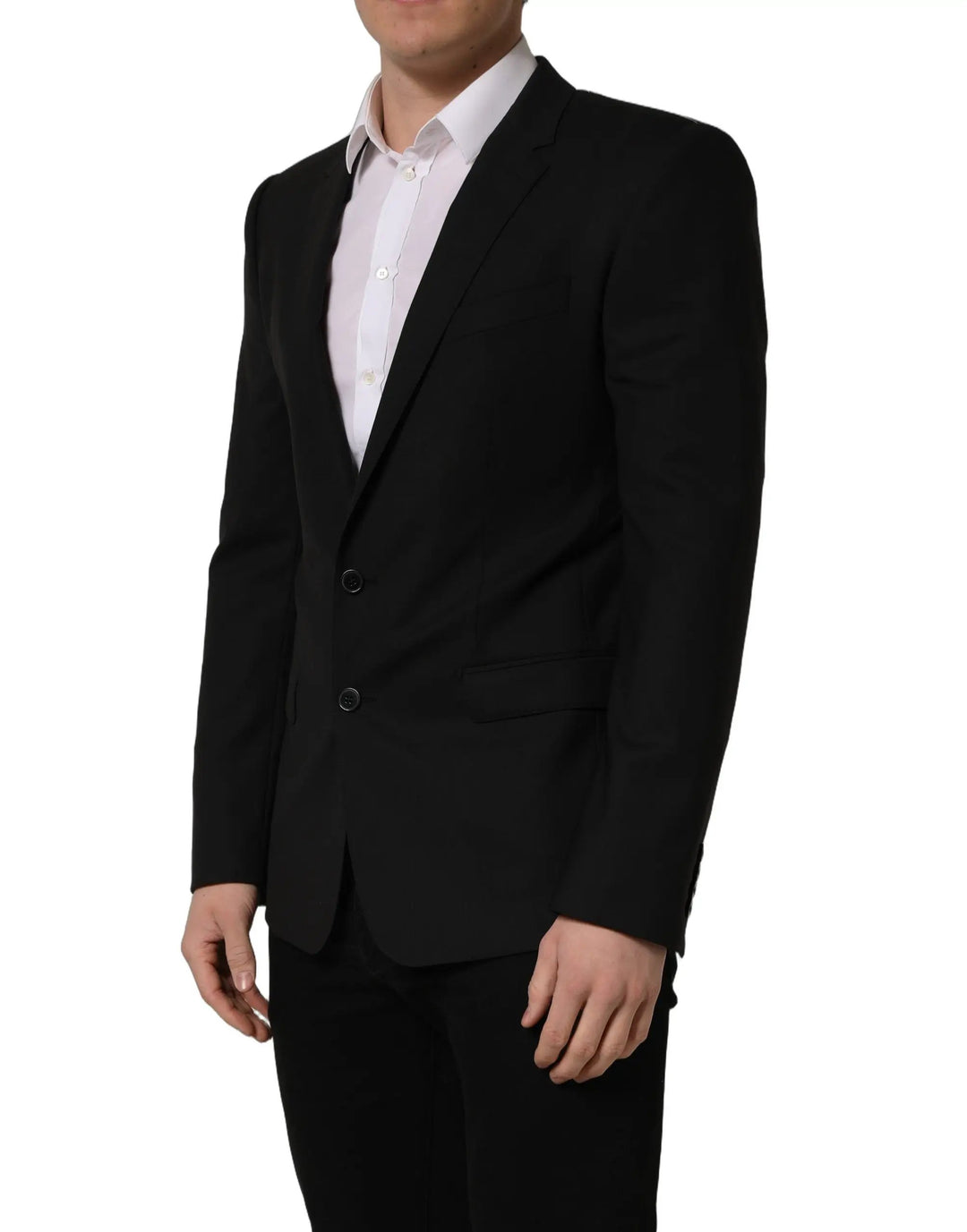 Dolce &amp; Gabbana Sample Sale | Dolce &amp; Gabbana Black Wool Single Breasted Blazer Jacket - | Designer outlet