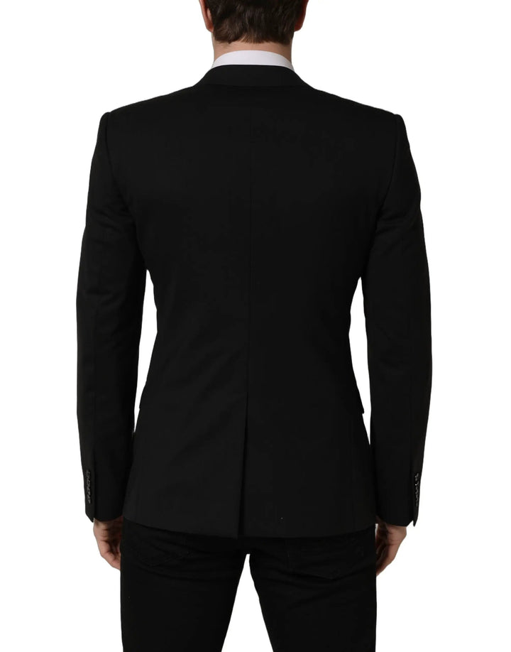 Dolce &amp; Gabbana Sample Sale | Dolce &amp; Gabbana Black Wool Single Breasted Blazer Jacket - | Designer outlet