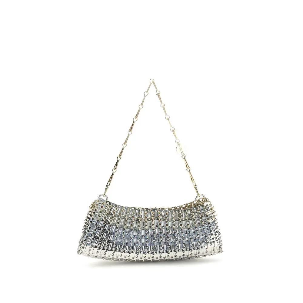 Rabanne Sample Sale | Rabanne Silver Brass Shoulder Bag - | Designer outlet