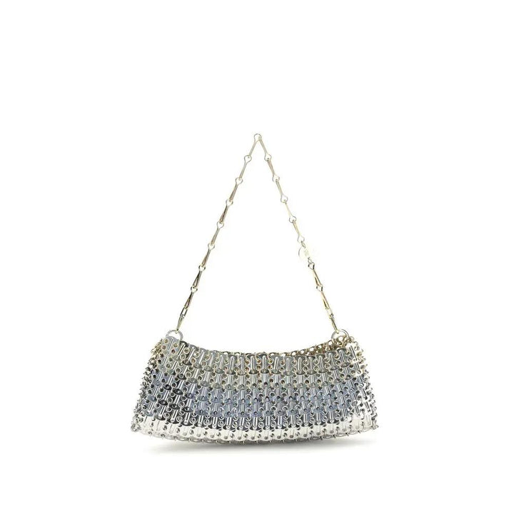 Rabanne Sample Sale | Rabanne Silver Brass Shoulder Bag - | Designer outlet